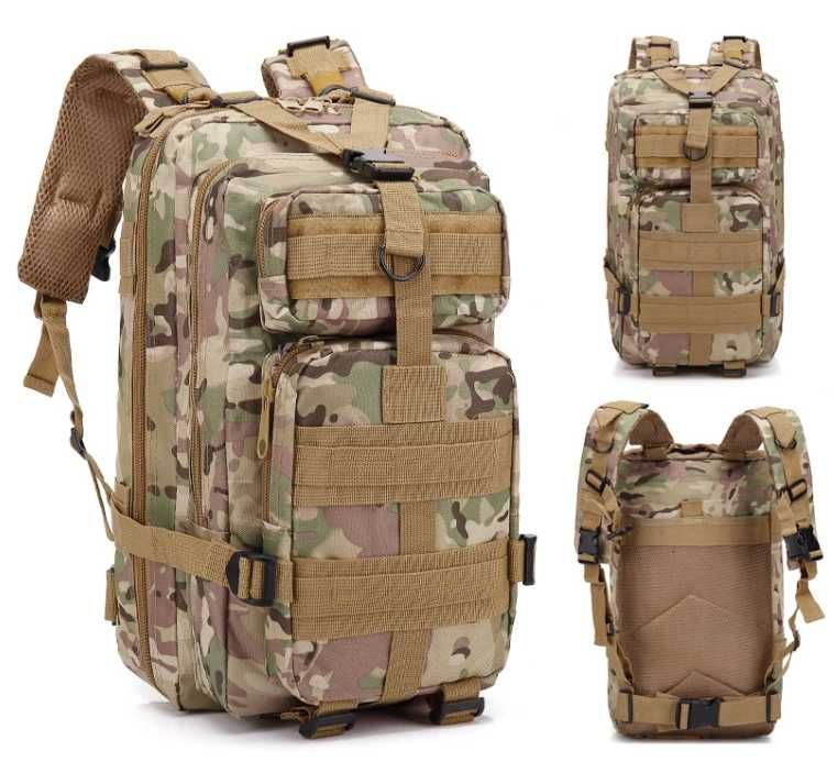 [NOVO] Mochila Tática Militar • Viagem • Camuflada • 35 Litros