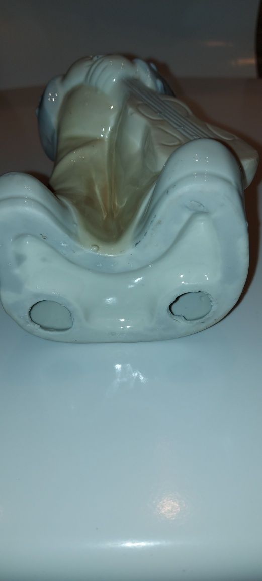 Stara figurka klaun porcelanowy