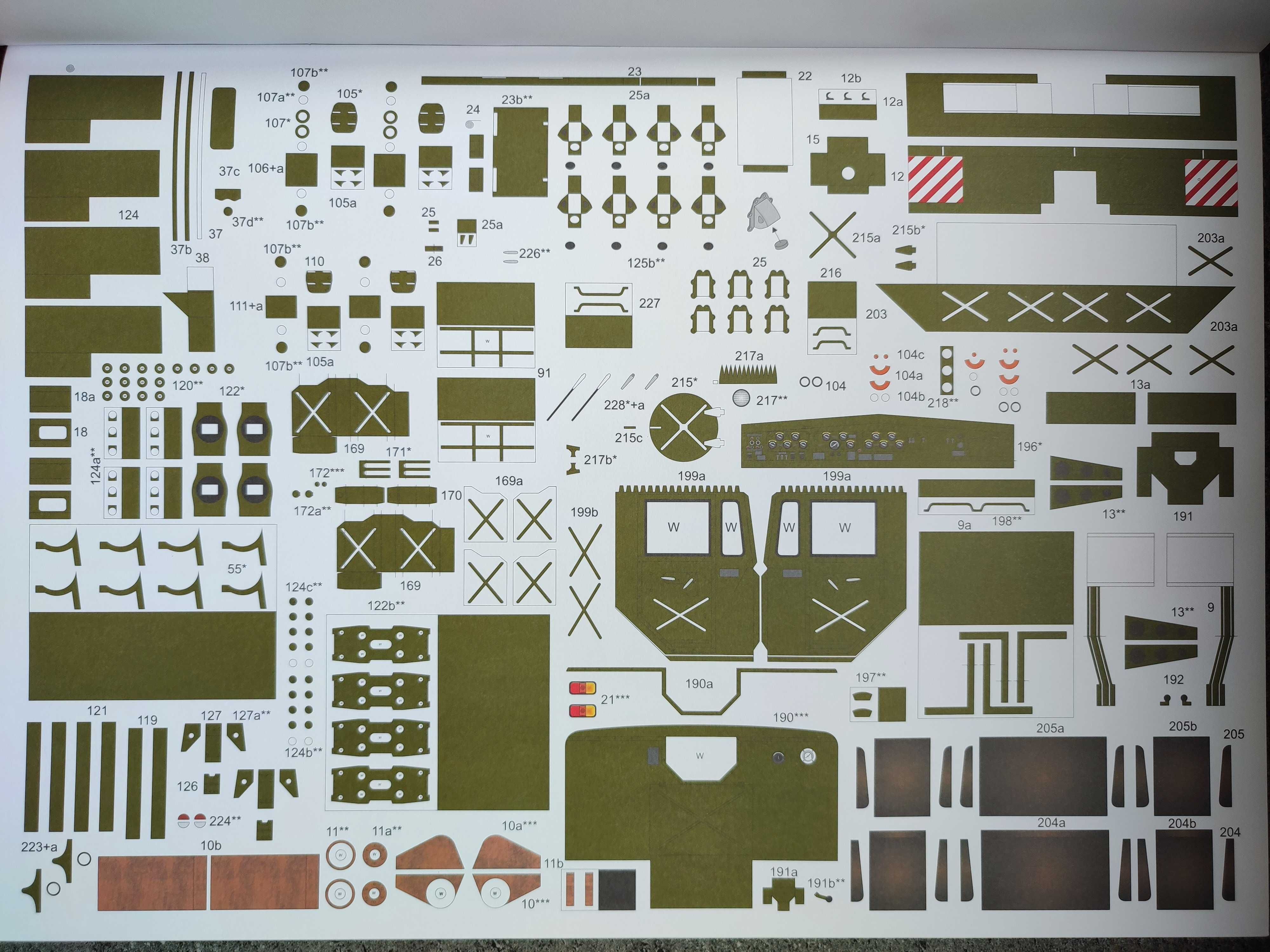 Model kartonowy Angraf 3/2015:  MAZ-537G & ChMZAP-5247G