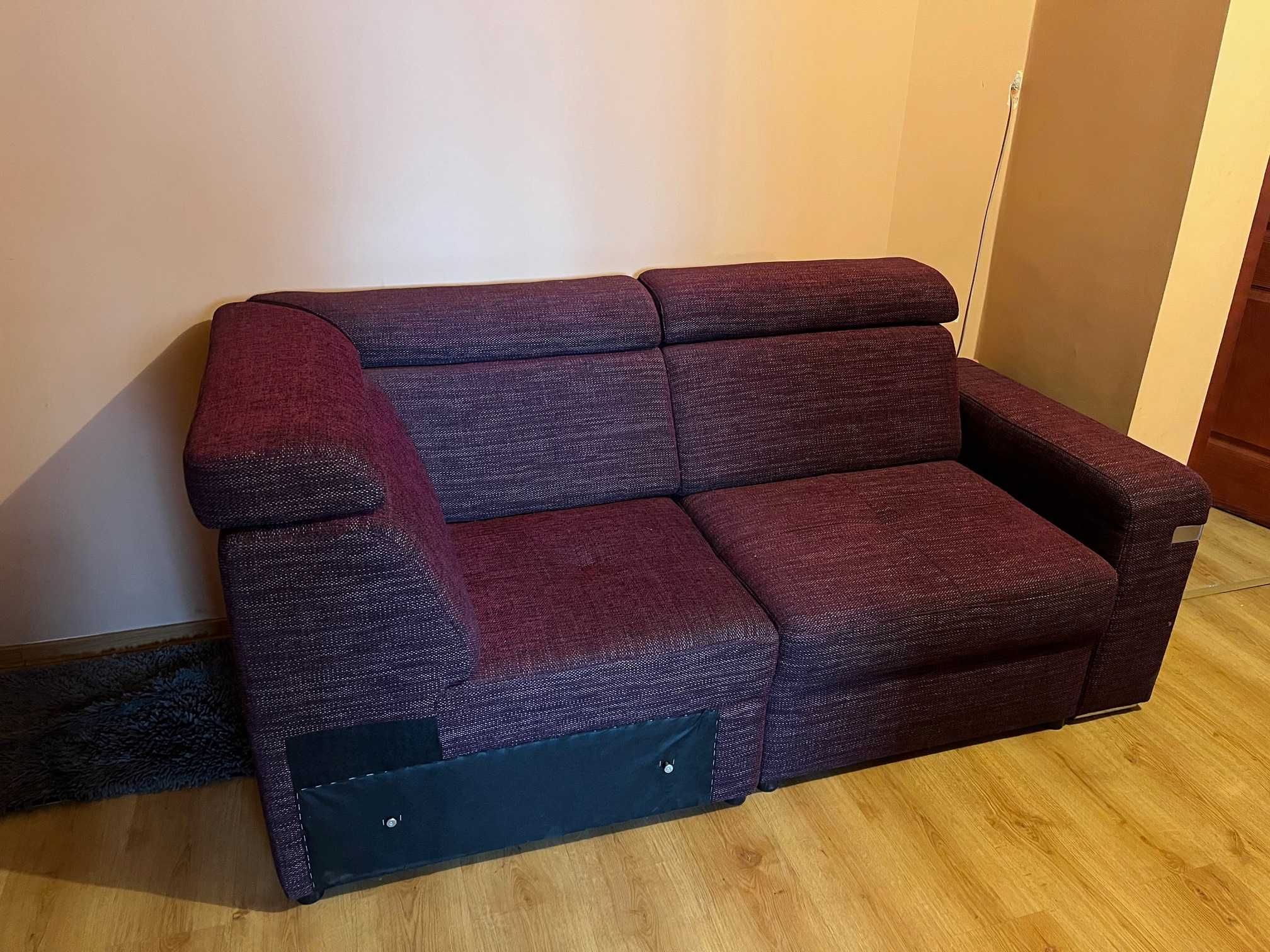 Sofa narożna dwuczęściowa