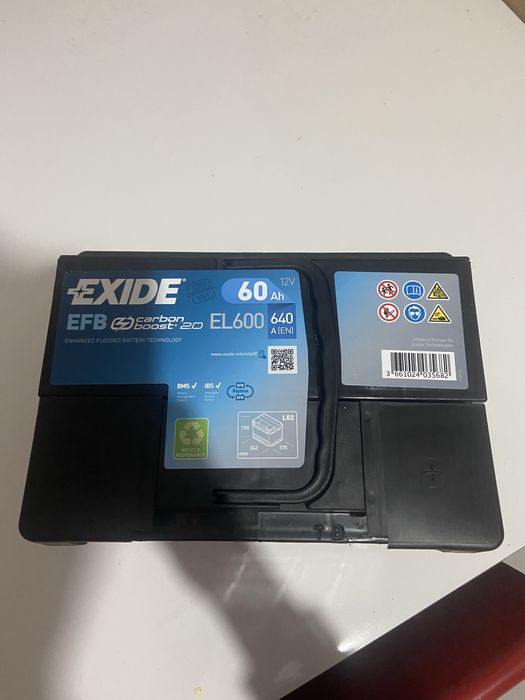 Bateria 12v nova 60AH
