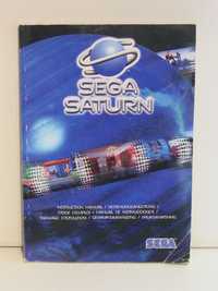 Manual original da consola Sega Saturn V1