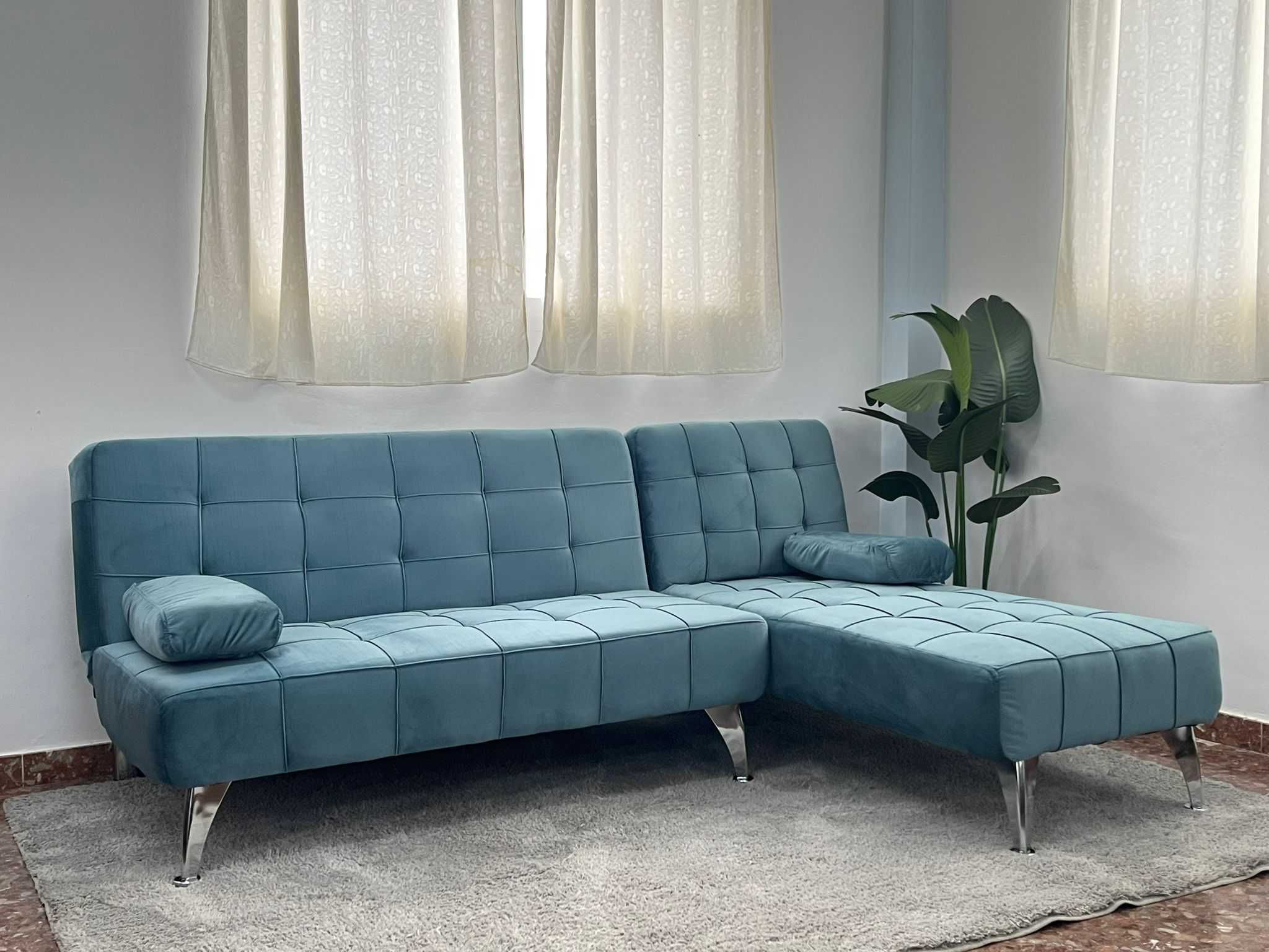 sofa chaise longue novo com entrega gratis