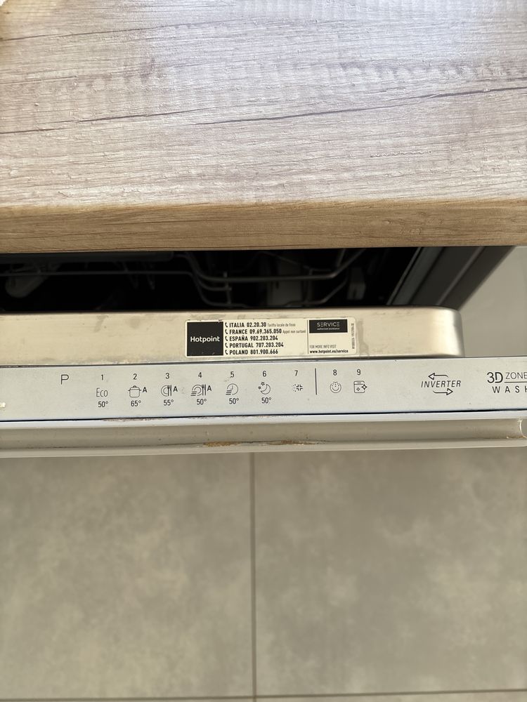 Zmywarka hot point ariston HIC 3CN26N WF