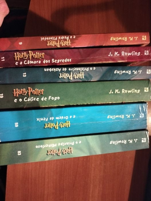 Coleção livros Harry Potter