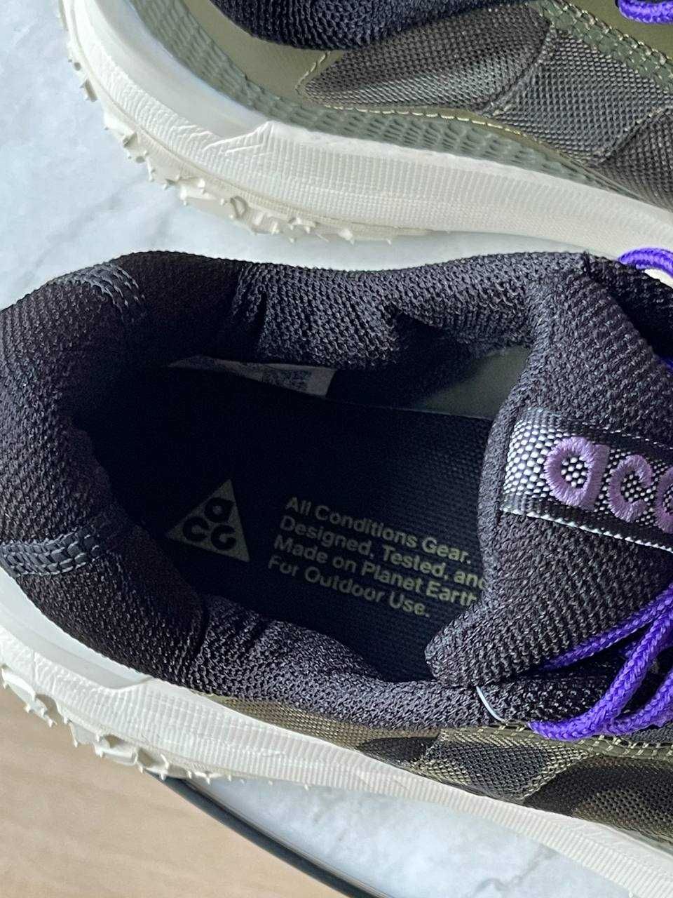 Чоловічі кросівки Nike ACG Mountain Fly 2 Low хакі з білим 1274 ХІТ