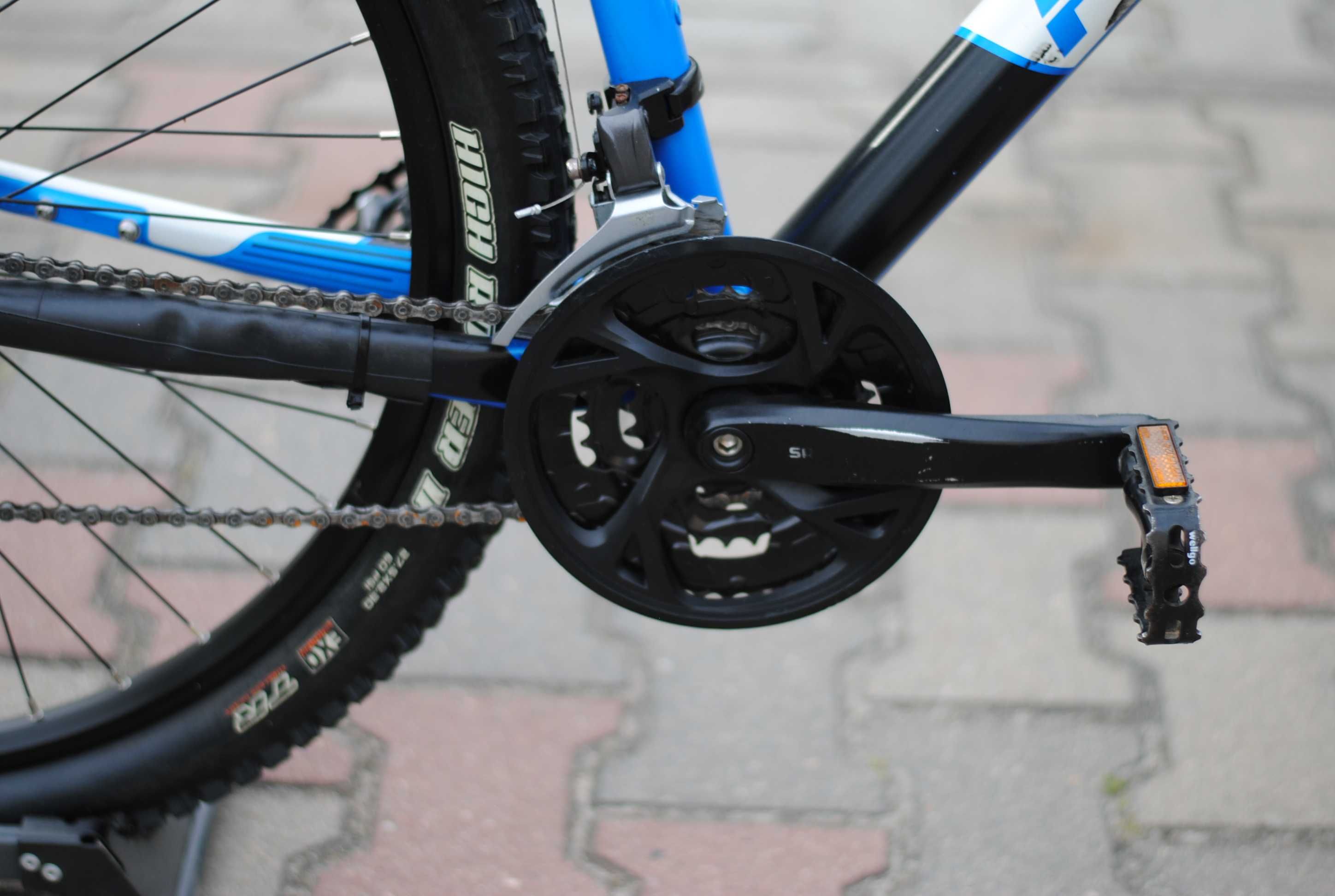 Górski rower MTB haibike attack sl osprzet shimano hydraulika tarcze