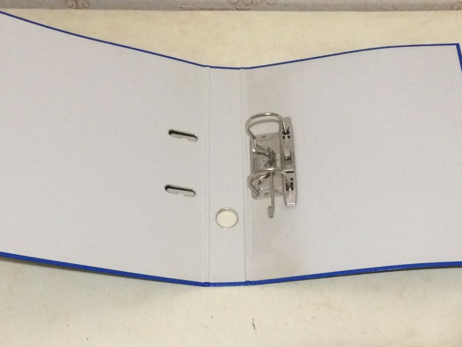 папка, бокс,твёрдая, болшая, для файлов, синяя