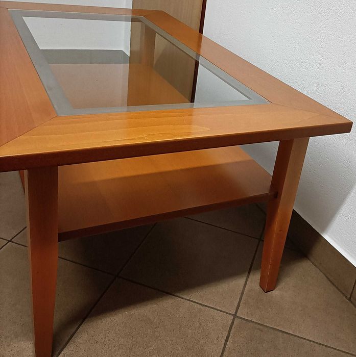 Ława że szkłem stan jak na zdjęciach