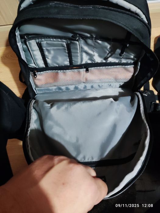 Mochila de fotógrafo