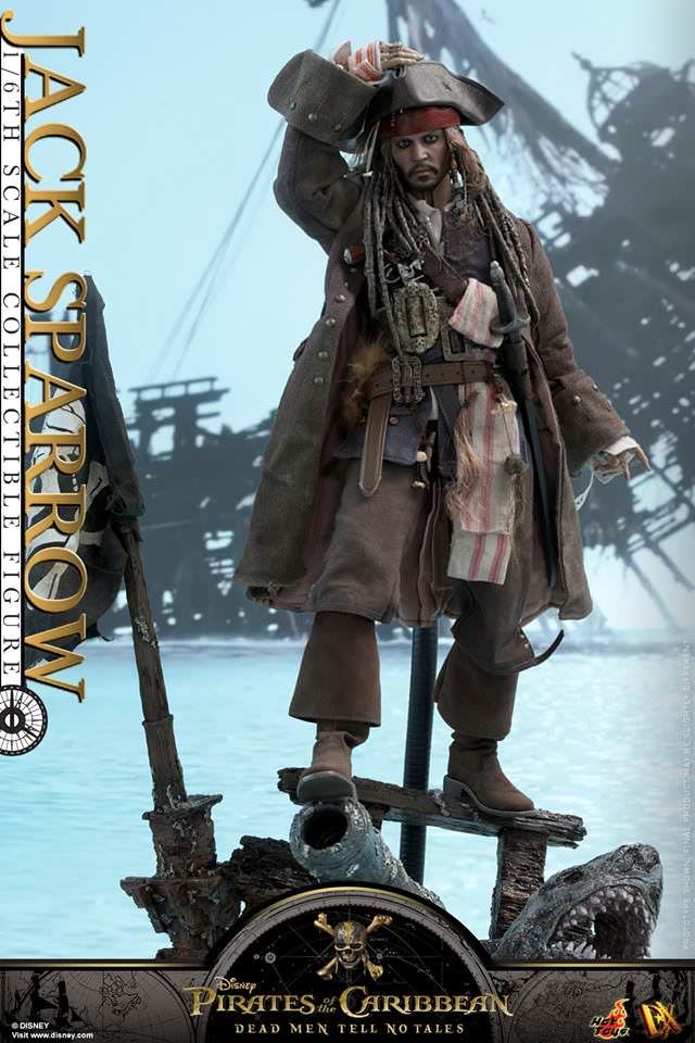 Фигурка 1/6 hot toys dx 15 POTC DMTNT – JACK SPARROW