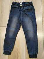 Spodnie jeansy joggery H&M rozm 10444