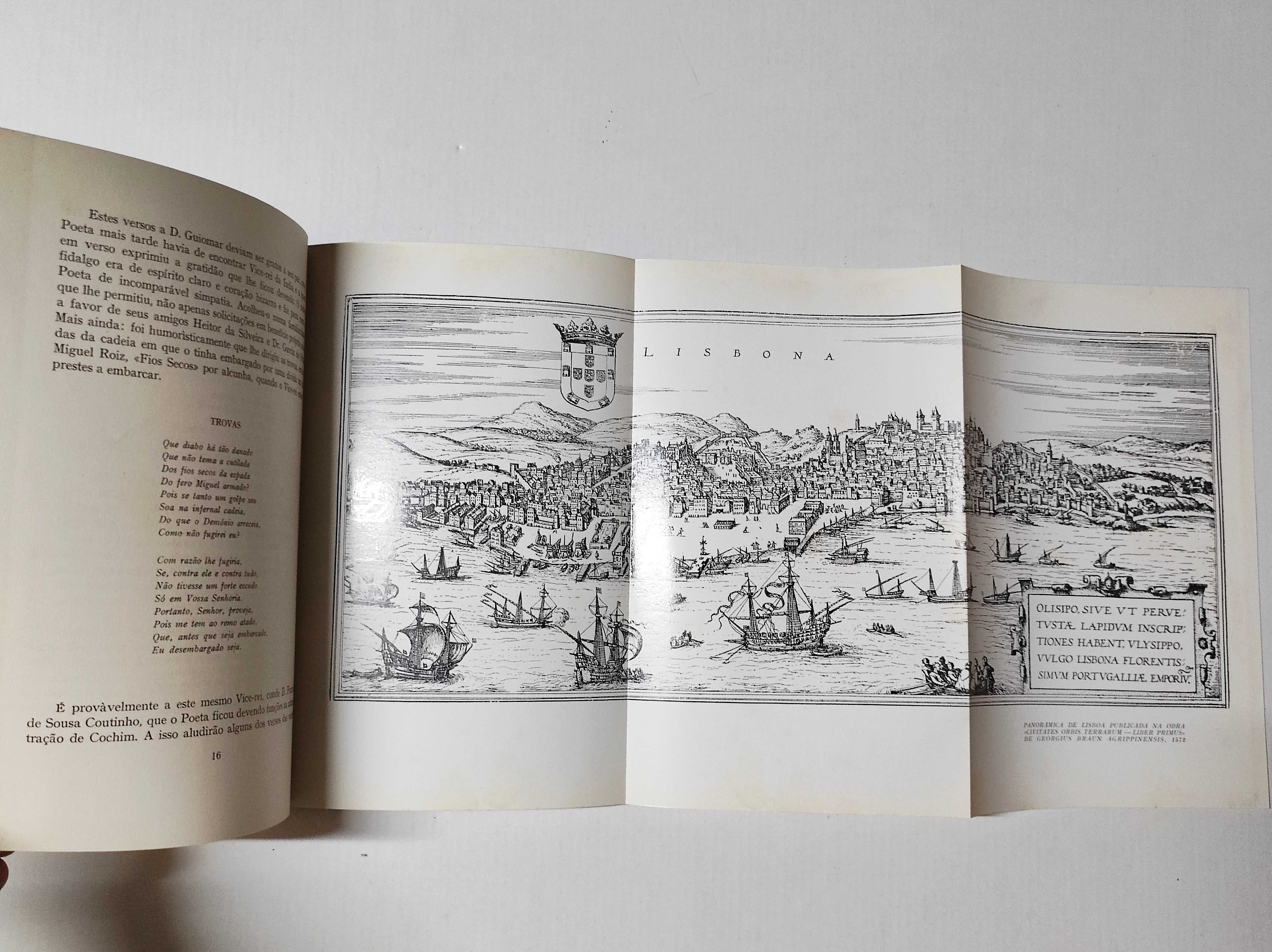 Livro Camões em Lisboa e Lisboa nos Lusíadas - Hernâni Cidade (1972)