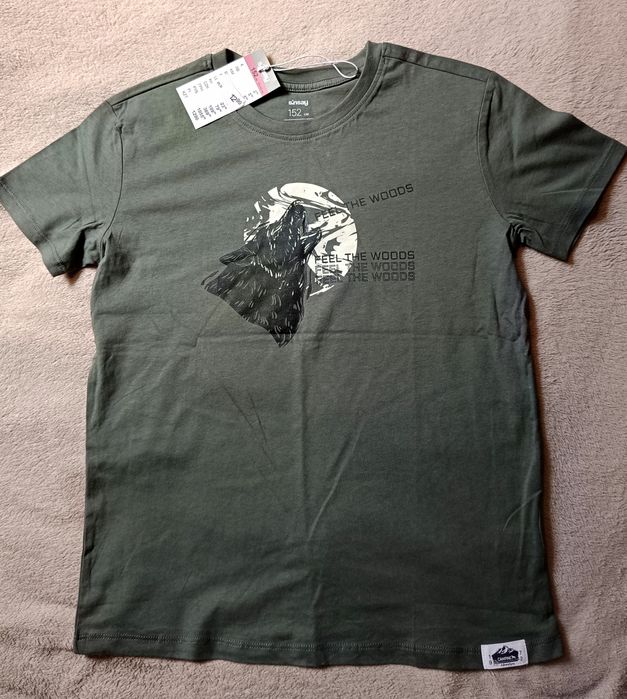 Koszulka, NOWA, t-shirt, r. 152