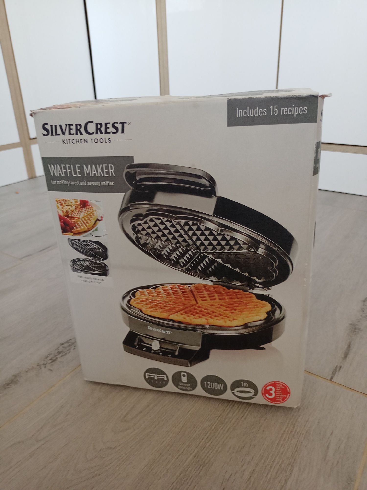 Gofrownica Silvercrest 1200W