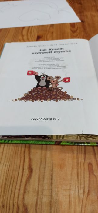 Jak krecik uzdrowił myszkę twarda okładka