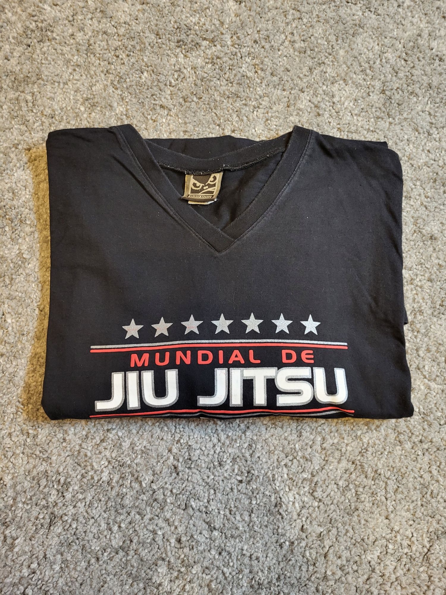 Bad Boy Koszulka Jiu Jitsu Czarna rozmiar L