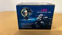 Zestaw dwóch lamp U7 z ringiem do hulajnóg elektrycznych, motocykla
