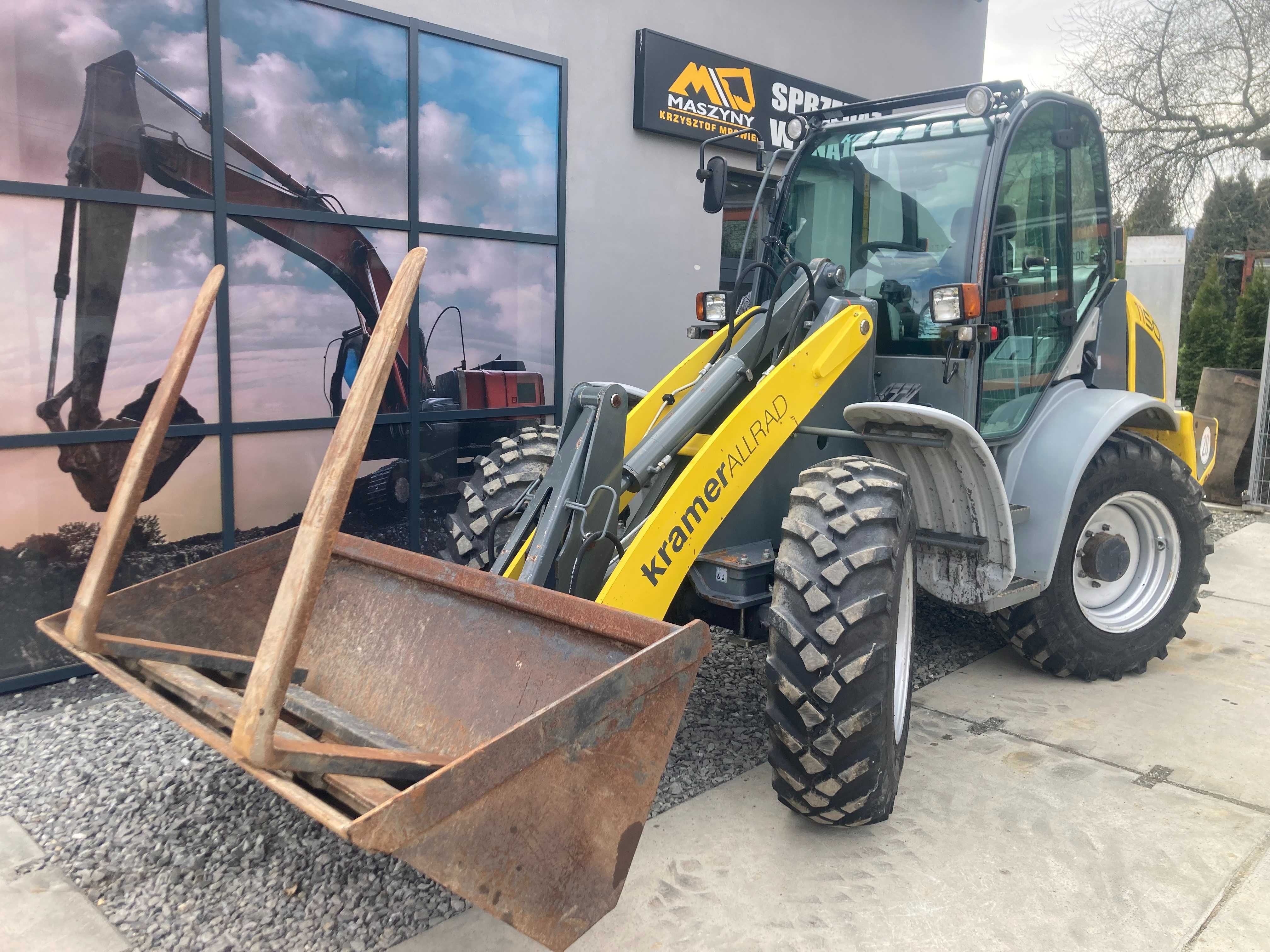 Ładowarka Kramer 1150 z 2011r.łyżka widły szybkoz hydrauliczne nie CAT