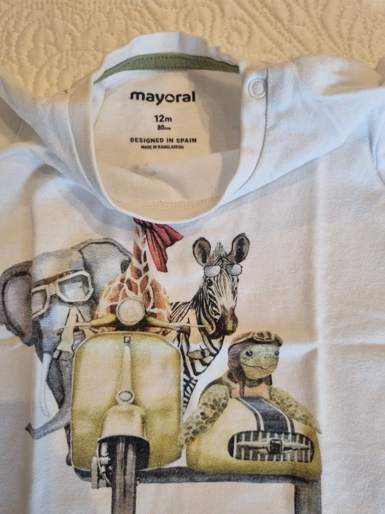 Conjunto calção e t-shirt Mayoral