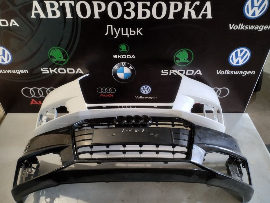 Бампер решітка гриль Audi A4 B9 Ауді а4 б9