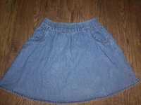 Spódniczka spódnica jeansowa Endo niebieska 122 128