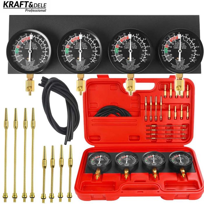KRAFT&DELE Wakuometr Do Synchronizacji Gaźników Manometry KD12537