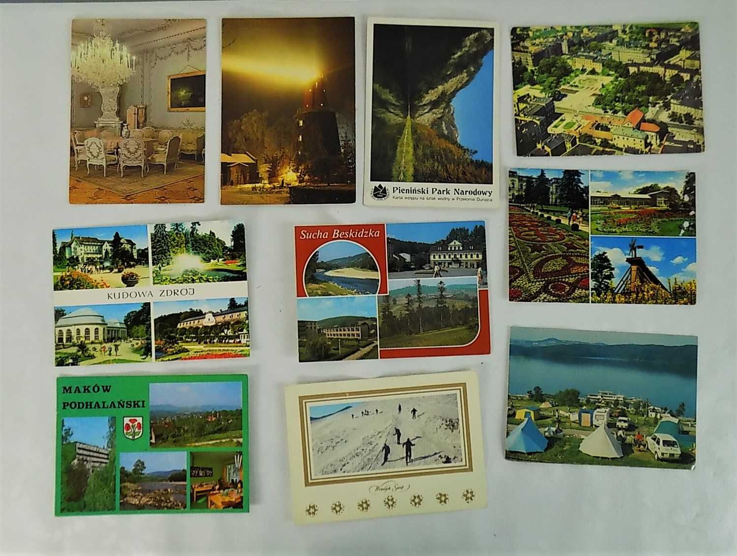 Kolekcja pocztówek 130 sztuk