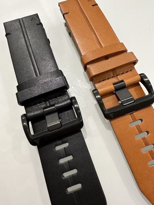 Кожаный ремешок для Garmin Fenix, D2 Tactix, Epix, Enduro - 26 mm