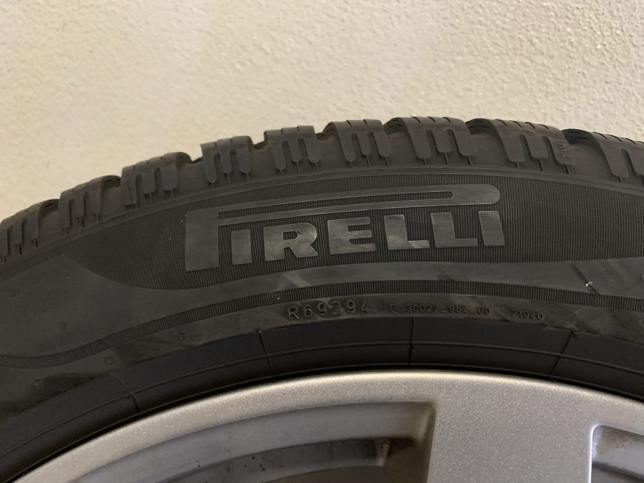 4 jantes  e pneus pirelli 205/55r17