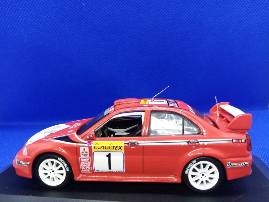 Miniaturas de carros de Ralies escala 1/43 Mitsubishi