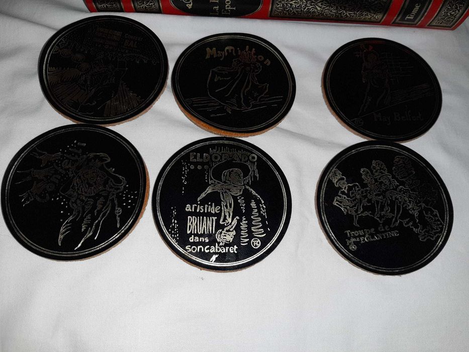 Copos com base La Belle Epoque - Formato de livro