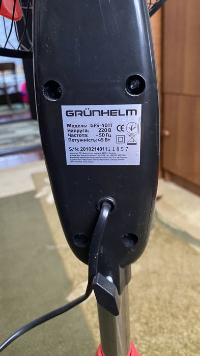 Вентилятор Grunhelm gfs-4011