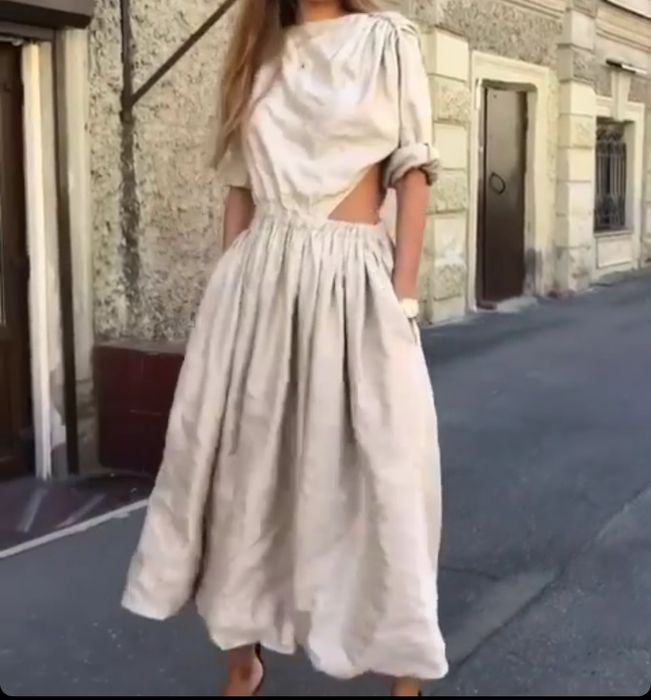 Длинное платье размер S-М