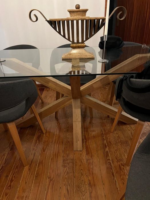 Mesa de Jantar vidro
