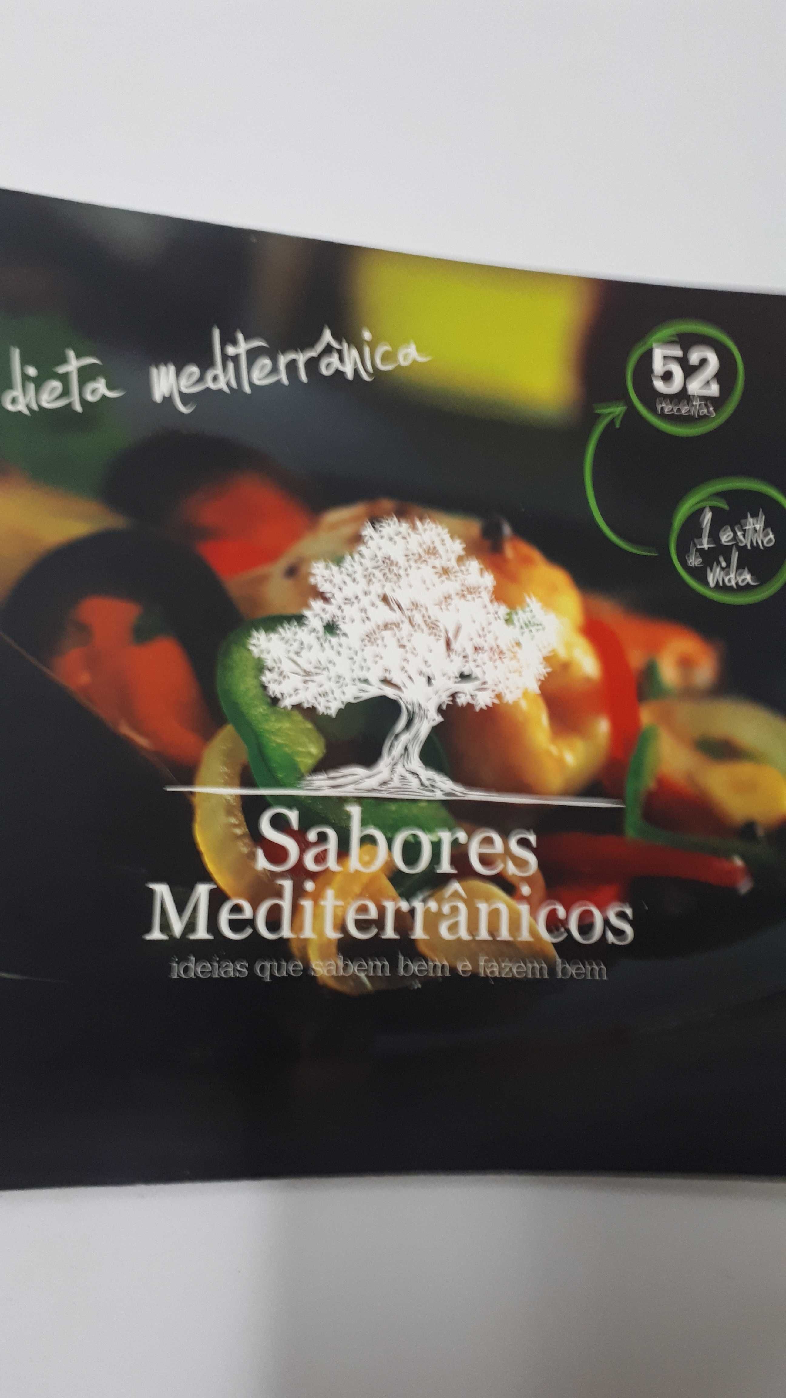 Livro Sabores Mediterrâneos - Dieta mediterrânea