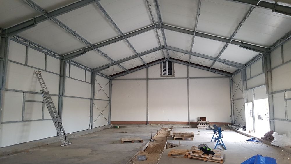 Hala ocieplana 12x25x5 KON-STAL