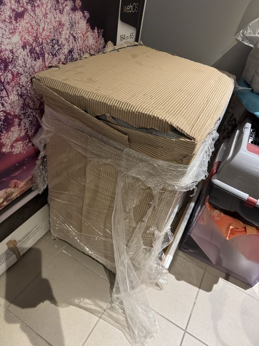 Szafka lazienkowa czarna matowa