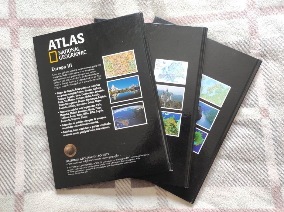 Europa - Coleção 3 Atlas - National Geographic