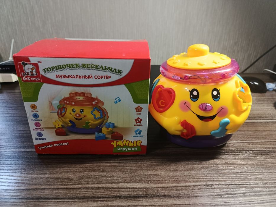 Музичний сортер+пальчиковой лабіринт