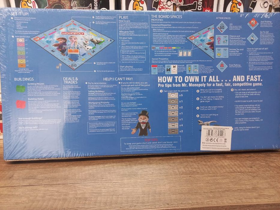 Monopoly frozen novo selado em caixa