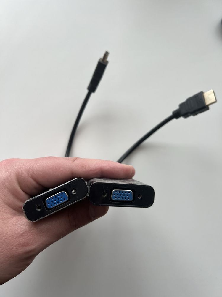 Адаптер-конвертер HDMI на VGA (переходник) эмулятор монитора