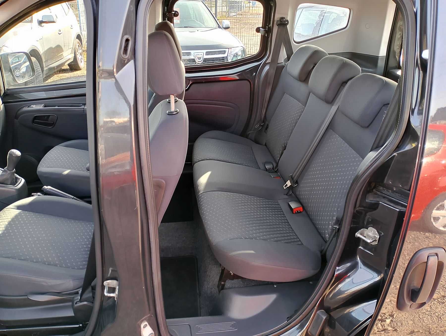 Peugeot Bipper 1.4 MPI Benzyna 73KM 2010r. 5-os. Klima / Fiorino Qubo