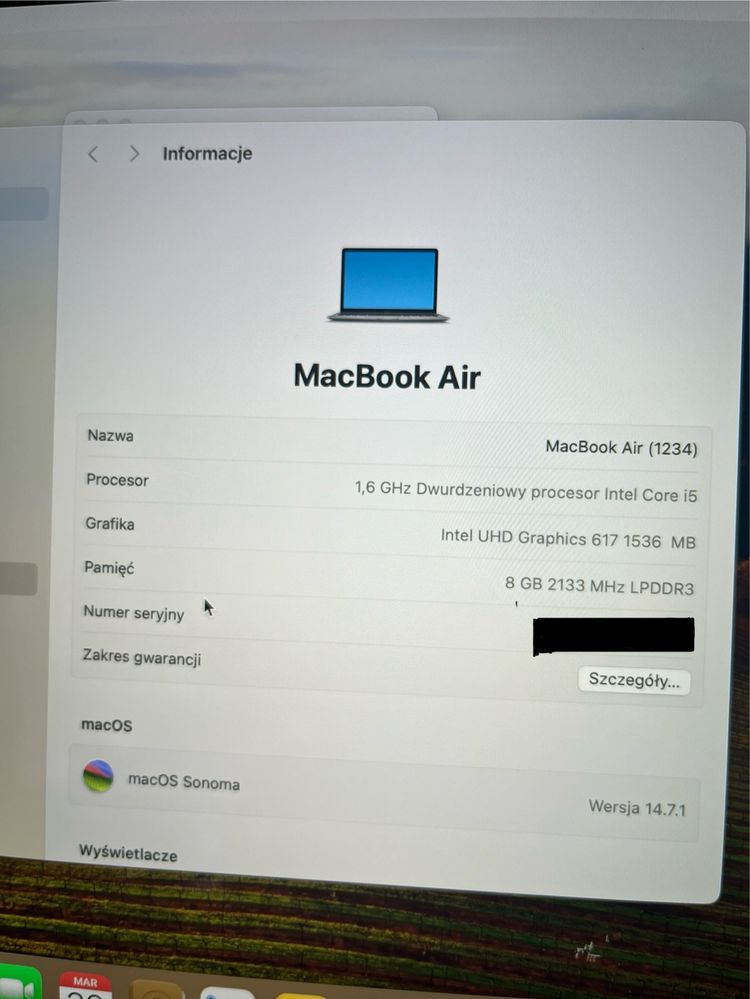 MacBook Air 2019 8/128