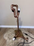 Lampy z rur Handmade