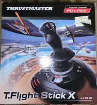 Джойстик T.Flight Stick X для полетов