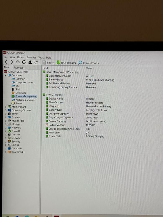 Ігровий HP Omen 15 (GTX 1660Ti 6gb/144Hz/ Ryzen 7 4800H/16Gb/512Gb SSD