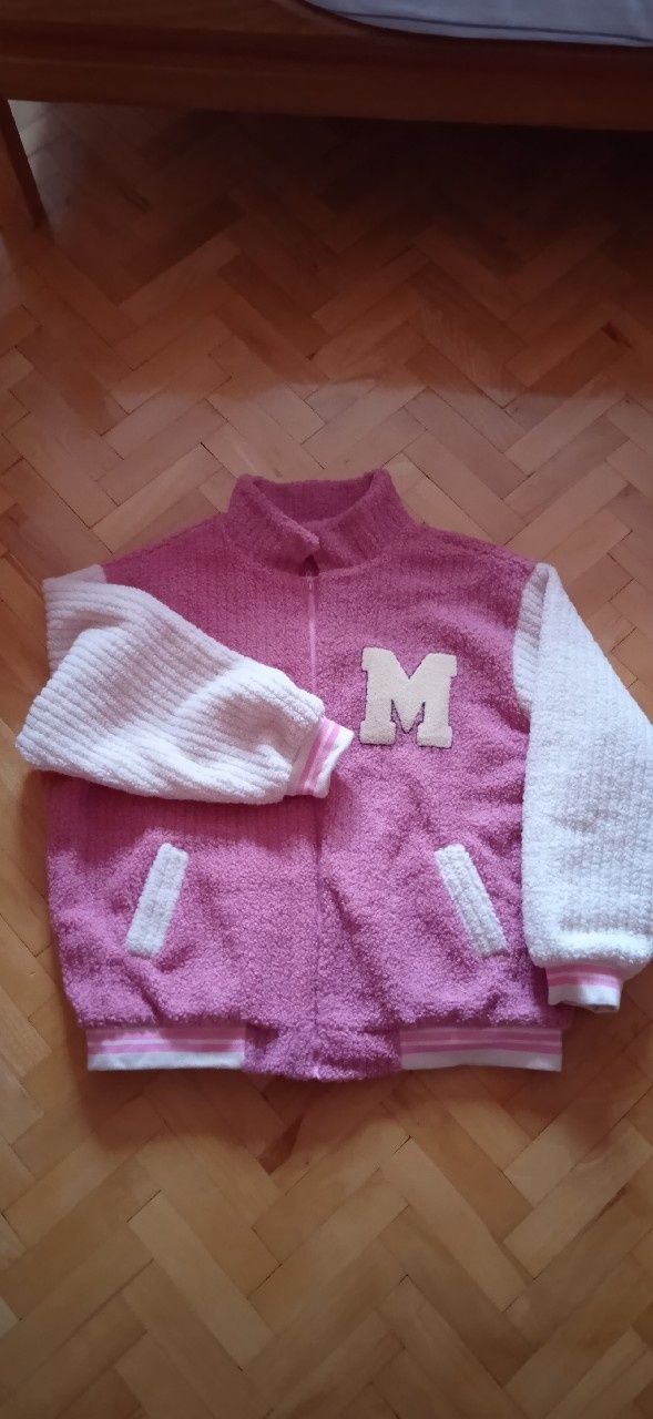 Bomberka kurtka baseball futerko teddy oversize
