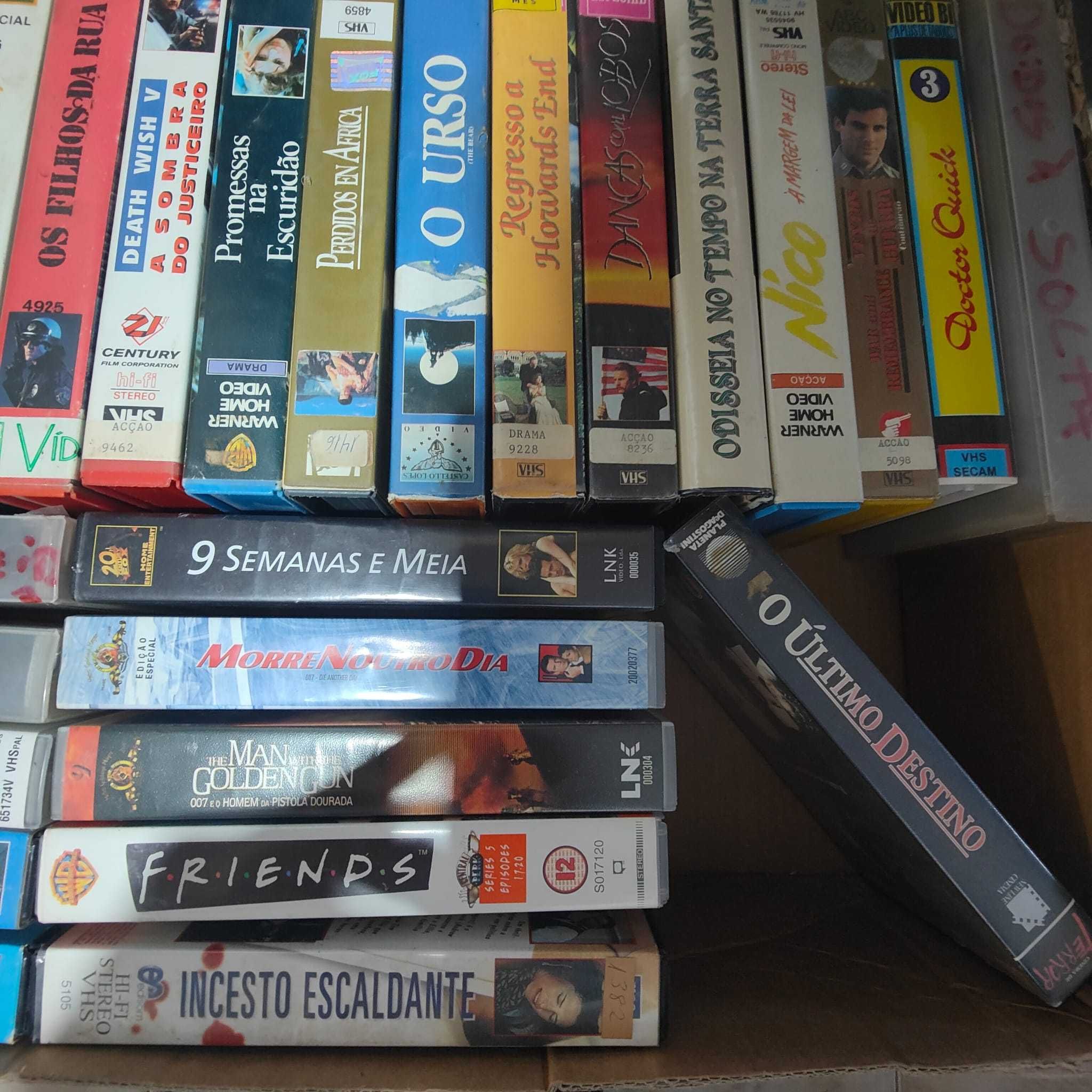 Lote Vhs 14 - Ver lista Abaixo - PROMOÇÂO 1 €