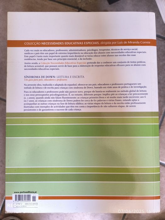 Síndroma de Down: Leitura e Escrita